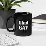 Glad to be Gay - Robust - Black Glossy Mug