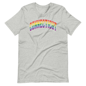 Connecticut Varsity Arch Pride - Short-sleeve unisex t-shirt