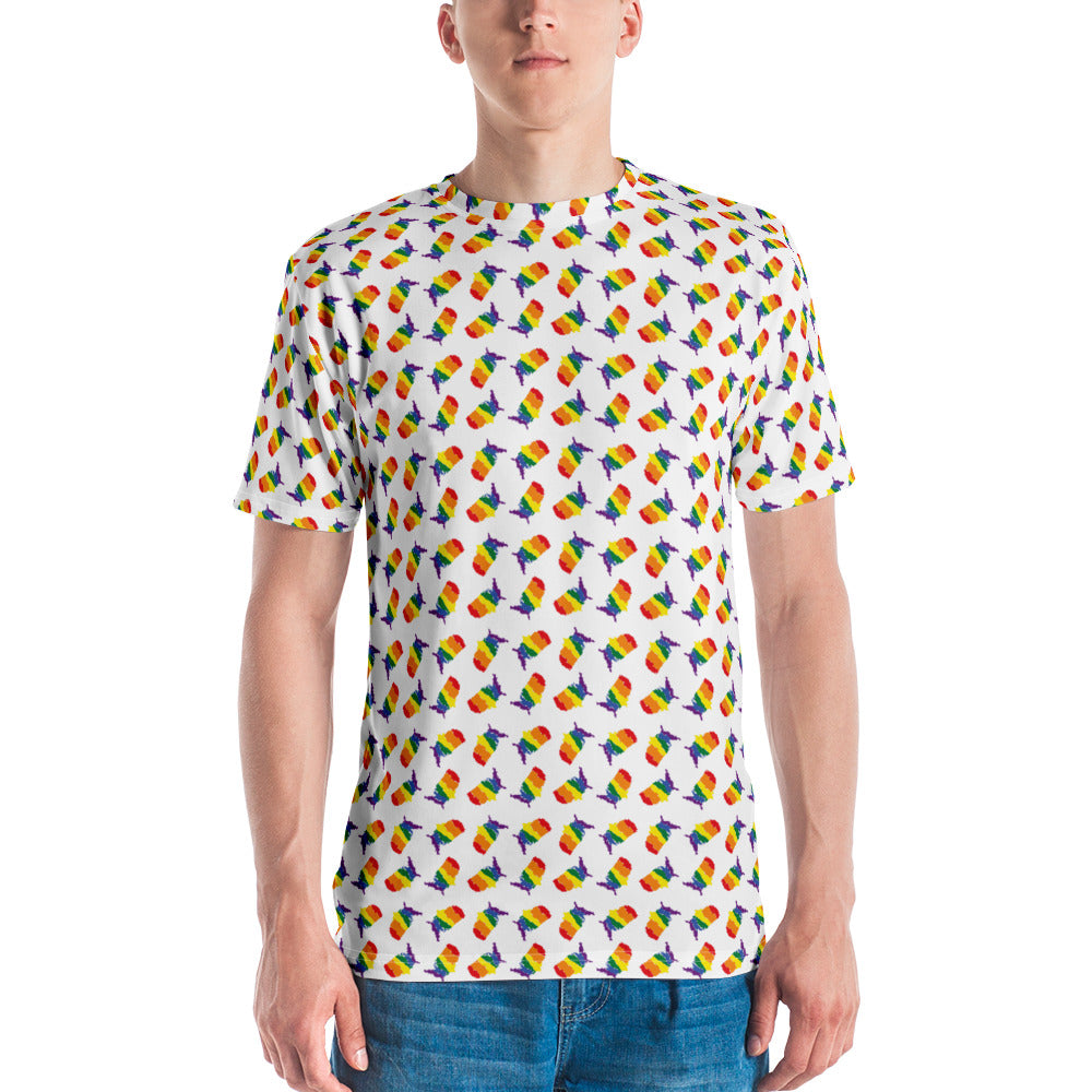 United States Solid Rainbow - All Over Print Pattern - Men's T-shirt