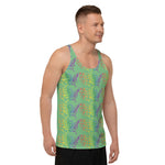 United States Rainbow States - All Over Print Pattern - Unisex Tank Top