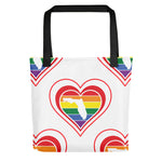 Florida Retro Pride Heart - Tote bag