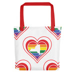 New York Retro Pride Heart - Tote bag