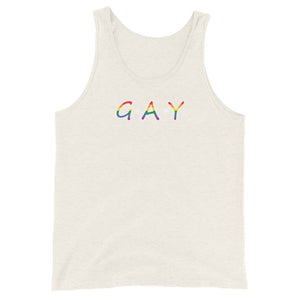 Just Say Gay - Friends Pride - Unisex Tank Top