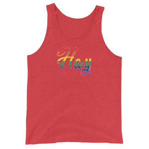 Hay - State Your Pride - Infinite Text - Unisex Tank Top