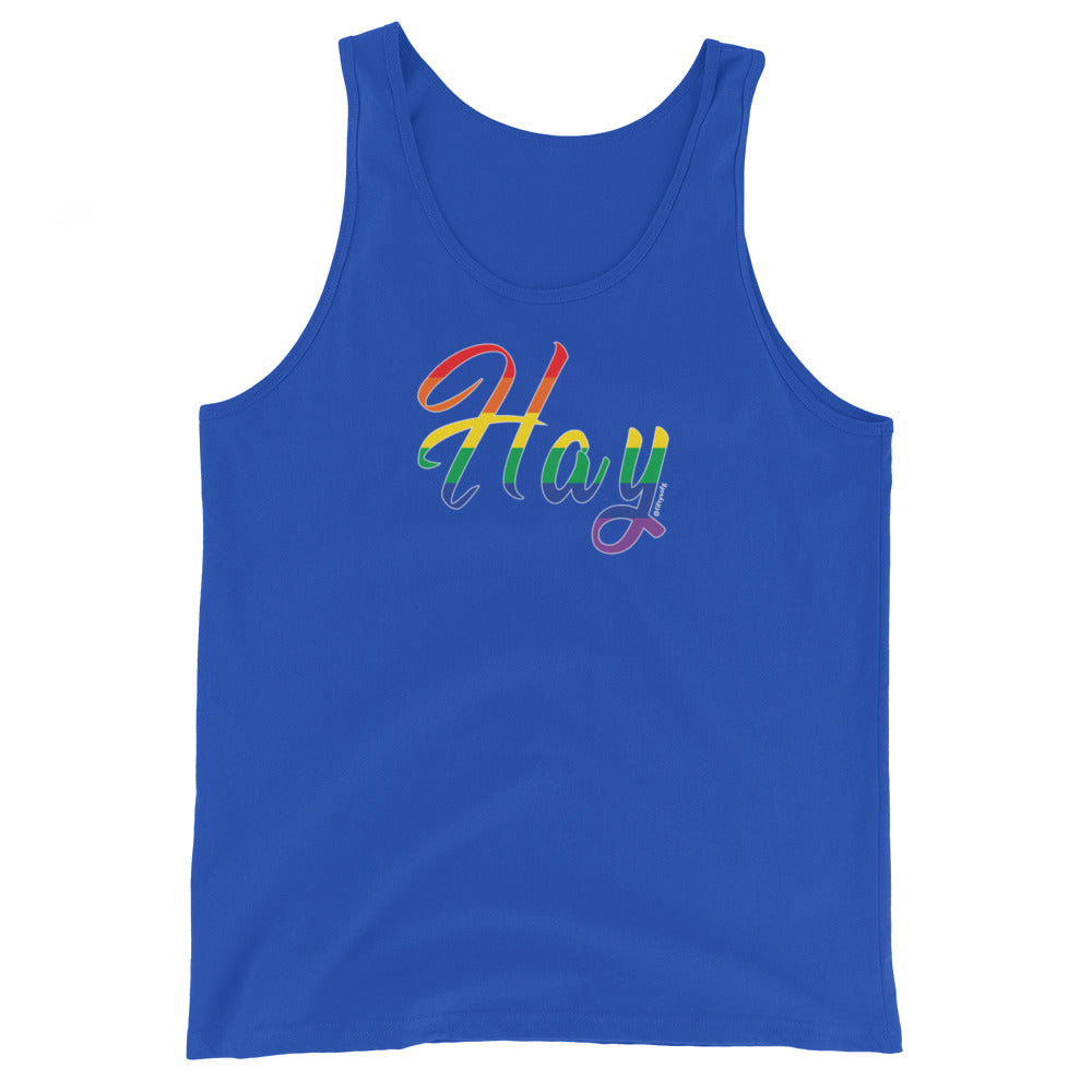 Hay - State Your Pride - Infinite Text - Unisex Tank Top