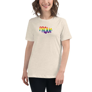 America Proud - Retro Rainbow - Women's Relaxed T-Shirt