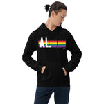 Alabama Pride Retro Rainbow - Unisex Hoodie