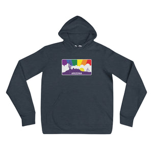 Arizona Pride Rainbow Sunset - Unisex hoodie