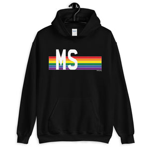 Mississippi Pride Retro Rainbow - Unisex Hoodie