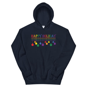 Happy Holigay Full Pride Holiday - Unisex Hoodie