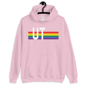 Utah Pride Retro Rainbow - Unisex Hoodie