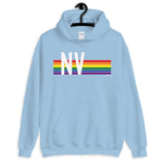 Nevada Pride Retro Rainbow - Unisex Hoodie