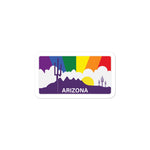 Arizona Rainbow Pride Sunset sticker