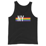 New York Retro Pride Rainbow - Unisex Tank Top