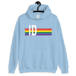 Idaho Pride Retro Rainbow - Unisex Hoodie