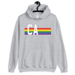 California Pride Retro Rainbow - Unisex Hoodie