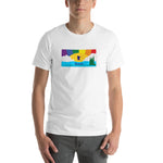 Minnesota Pride Rainbow Sunset - Short-Sleeve Unisex T-Shirt