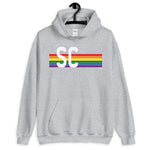 South Carolina Pride Retro Rainbow - Unisex Hoodie