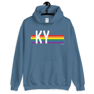 Kentucky Pride Retro Rainbow - Unisex Hoodie