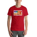 Utah Rainbow Sunset - UT Pride - Short-Sleeve Unisex T-Shirt