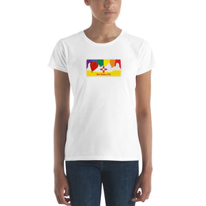New Mexico Pride Rainbow Sunset Women's short sleeve t-shirt