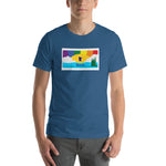 Minnesota Pride Rainbow Sunset - Short-Sleeve Unisex T-Shirt