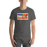 Utah Rainbow Sunset - UT Pride - Short-Sleeve Unisex T-Shirt