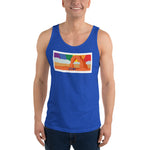 Utah Rainbow Sunset - UT Pride - Unisex  Tank Top