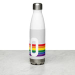 Colorado Retro Pride Rainbow Stainless Steel Water Bottle