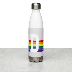Maryland Retro Pride Rainbow Stainless Steel Water Bottle