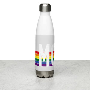 Missouri Retro Pride Rainbow Stainless Steel Water Bottle