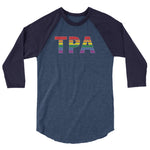 Tampa International Airport Pride 3/4 sleeve raglan shirt