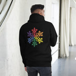 Pride Rainbow Snowflake Winter Unisex Hoodie