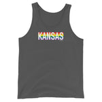 Kansas Retro Pride State Unisex Tank Top