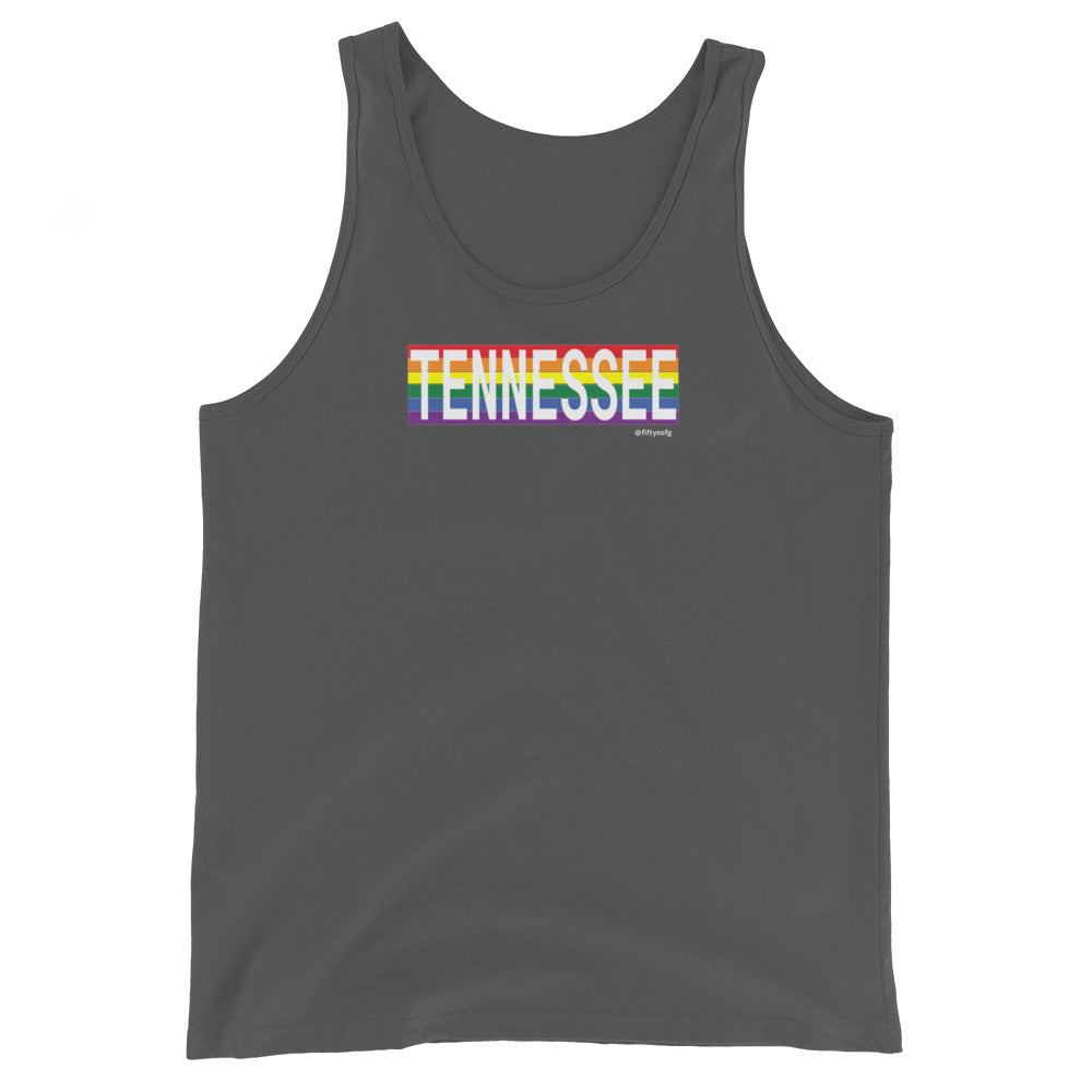 Tennessee Retro Pride State Unisex Tank Top