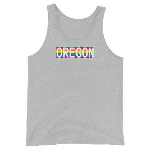 Oregon Retro Pride State Unisex Tank Top