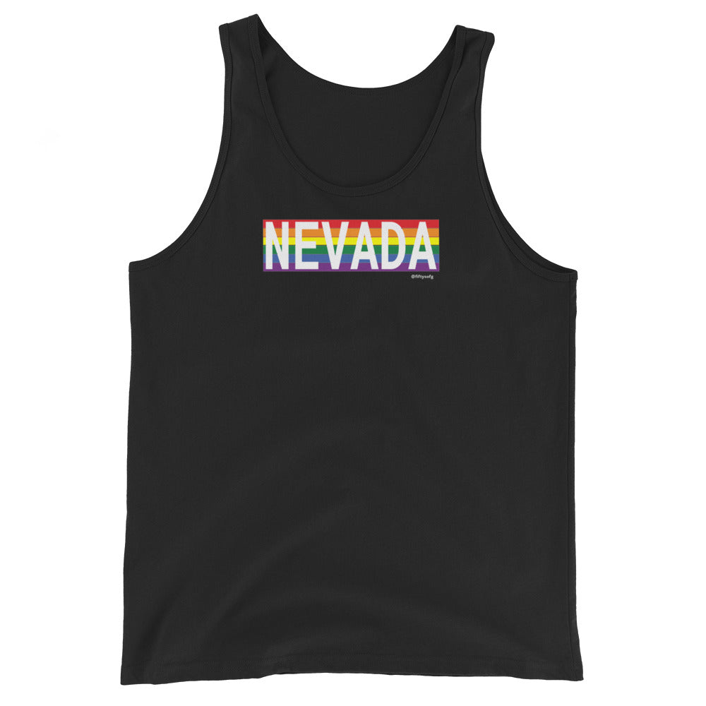 Nevada Retro Pride State Unisex Tank Top