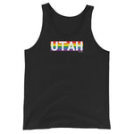 Utah Retro Pride State Unisex Tank Top