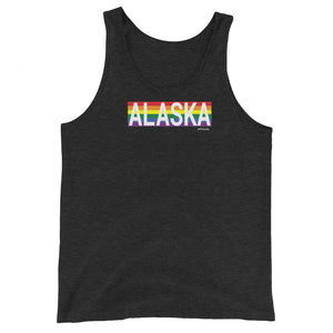 Alaska Retro Pride State Unisex Tank Top