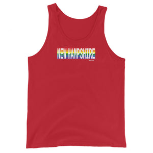 New Hampshire Retro Pride State Unisex Tank Top