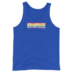 New Hampshire Retro Pride State Unisex Tank Top