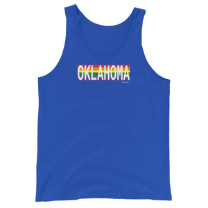 Oklahoma Retro Pride State Unisex Tank Top