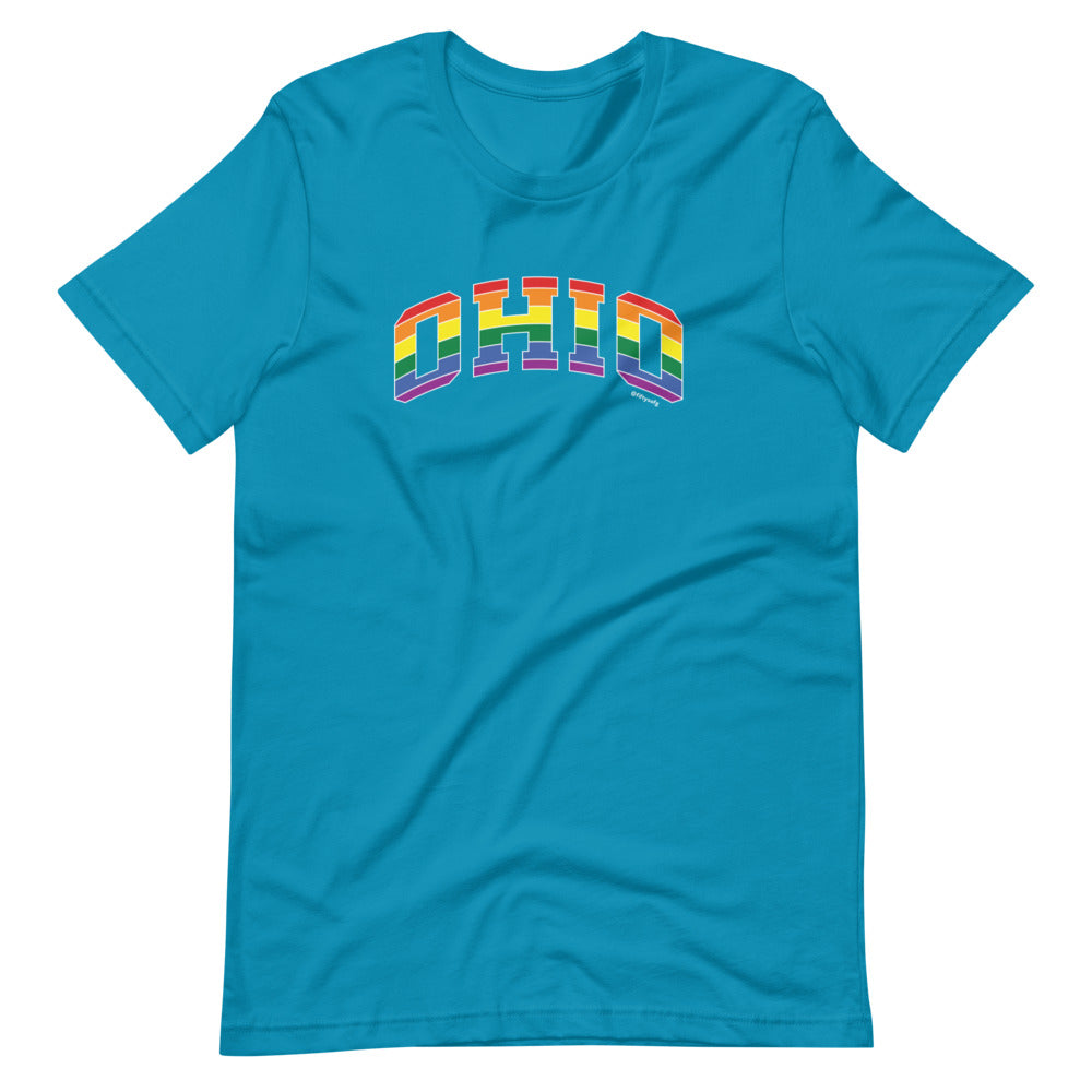 Ohio Varsity Arch Pride - Short-sleeve unisex t-shirt