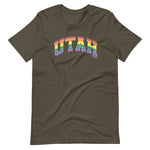 Utah Varsity Arch Pride - Short-sleeve unisex t-shirt