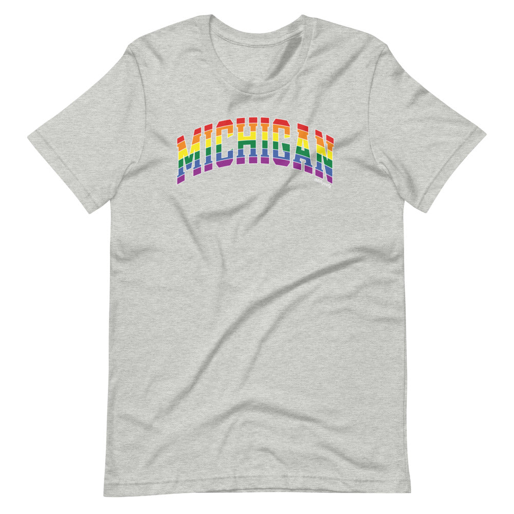 Michigan Varsity Arch Pride - Short-sleeve unisex t-shirt