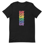 It's a Gay Day - Pride Flag Colors - Unisex t-shirt