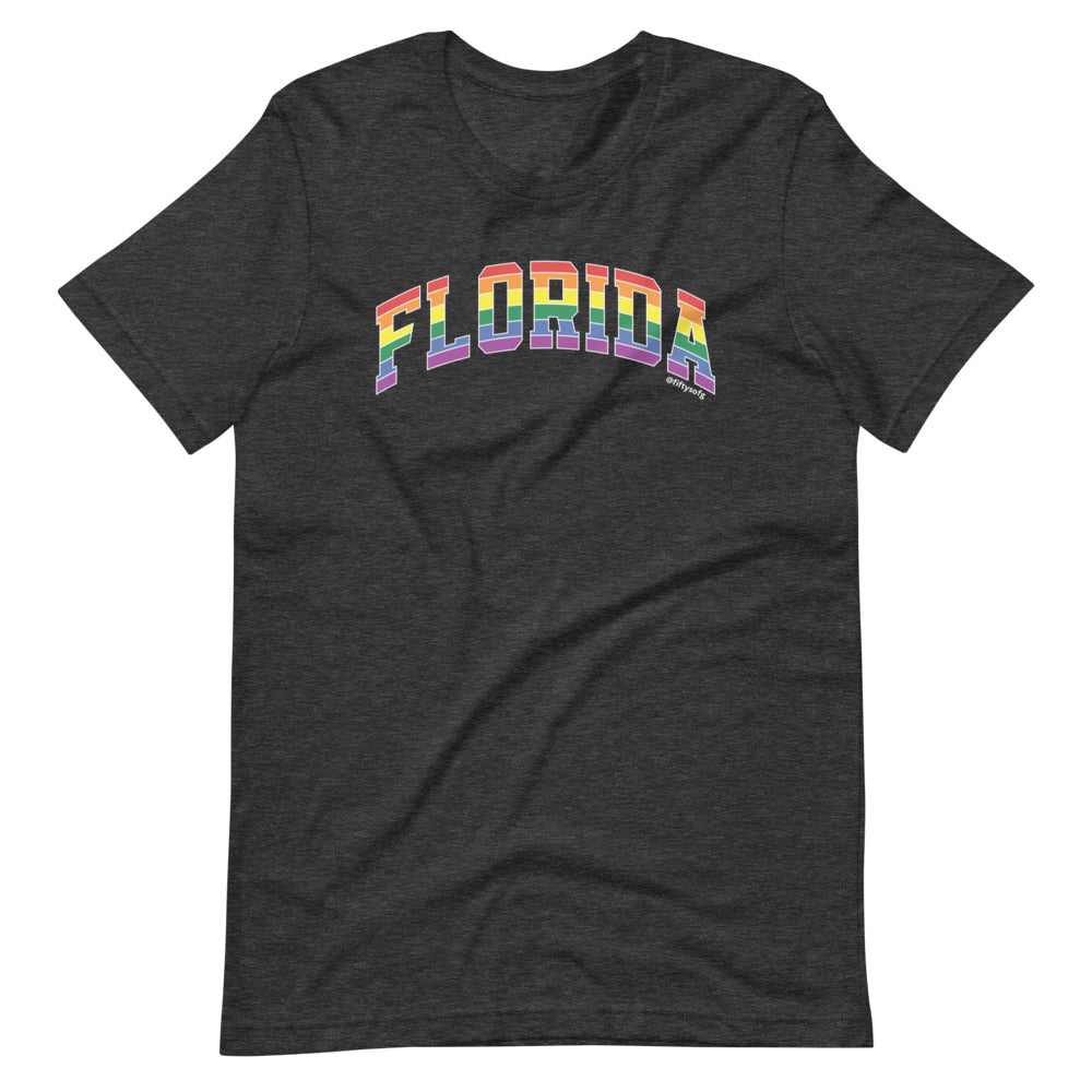 Florida Varsity Arch Pride - Short-sleeve unisex t-shirt