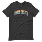 North Dakota Varsity Arch Pride - Short-sleeve unisex t-shirt