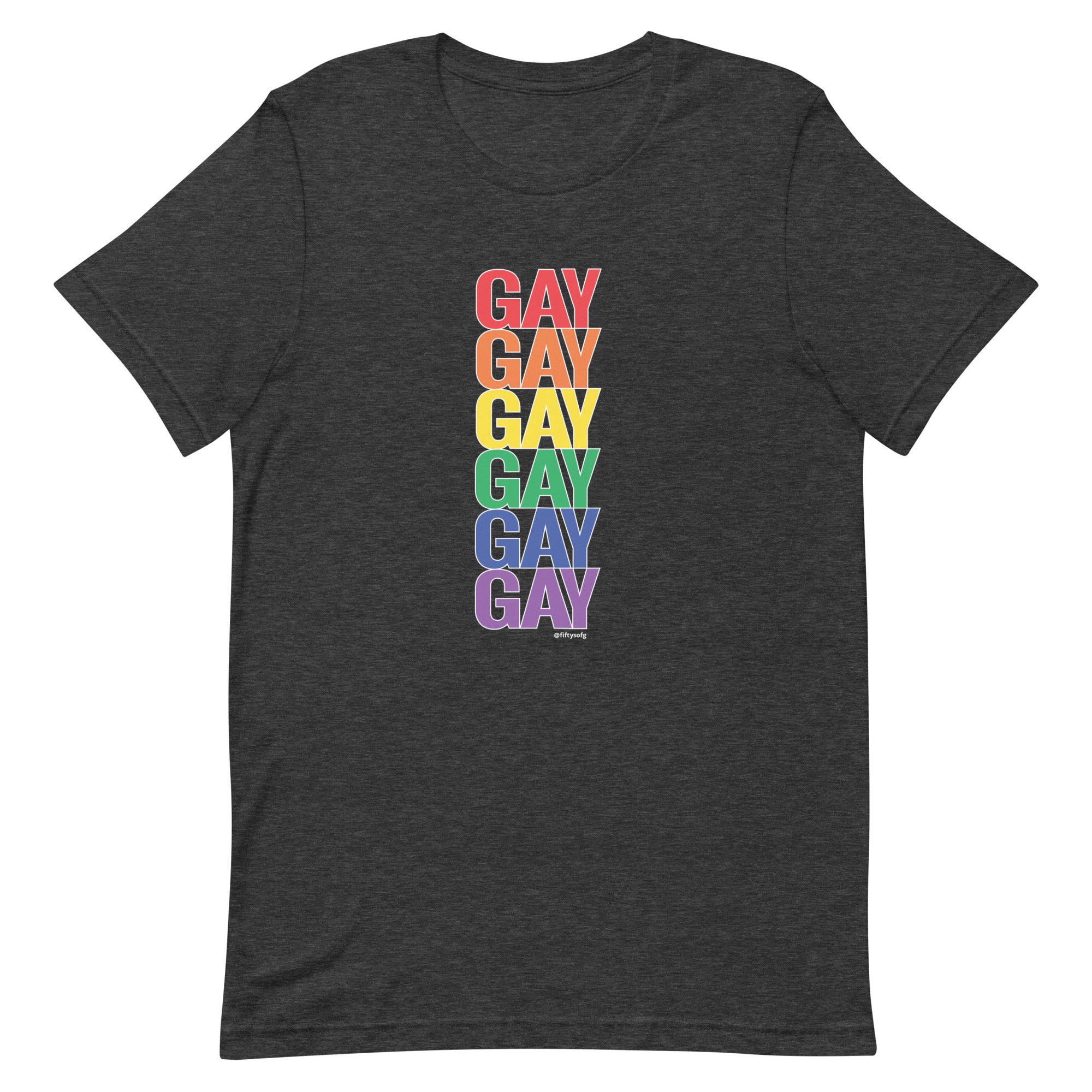 It's a Gay Day - Pride Flag Colors - Unisex t-shirt