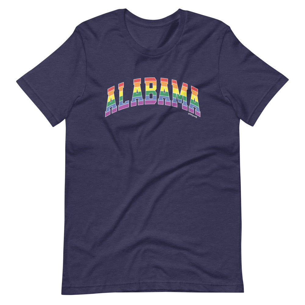 Alabama Varsity Arch Pride - Short-sleeve unisex t-shirt